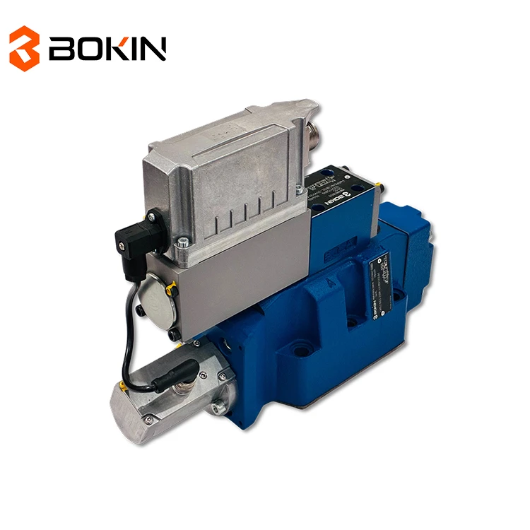 Pilot-Operated Hydraulic Valve 4WRLE27 A1 10V OBE Position Feedback